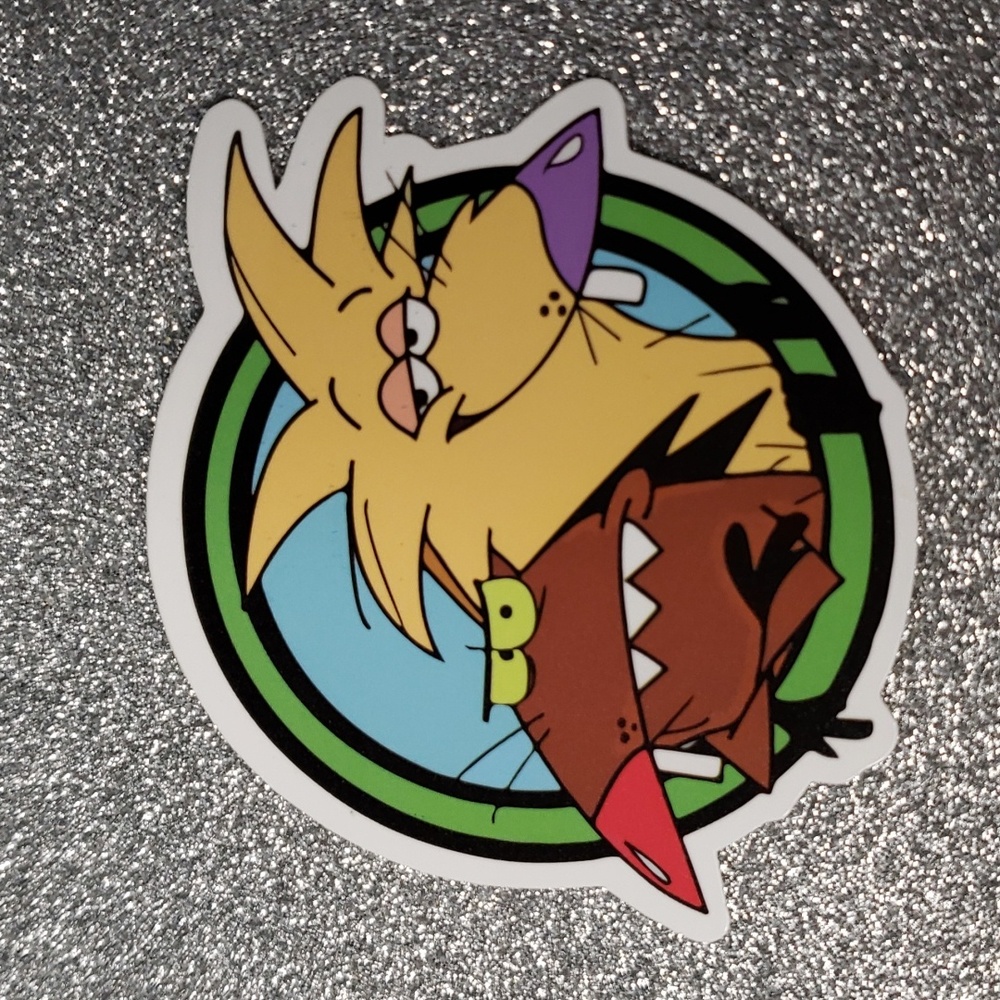 ANGRY BEAVERS Nickelodeon Waterproof Sticker